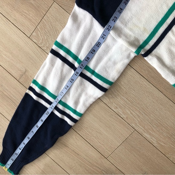 Vintage Cricketeer Sport Embroidered Crest Logo Sweater Size L Rowing Challenge - Picture 8 of 11